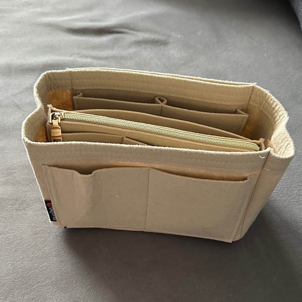 Felt Purse Organizer Insert - Cream